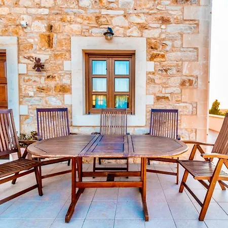 Villa Arodamos With A Pool, Children's Games, And Bbq, Perfect For 23 People! *