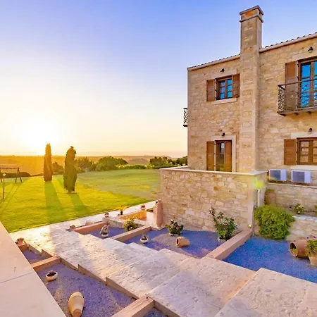 Villa Arodamos With A Pool, Children's Games, And Bbq, Perfect For 23 People! *