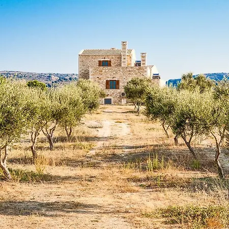 Villa Arodamos With A Pool, Children's Games, And Bbq, Perfect For 23 People! Skouloufia